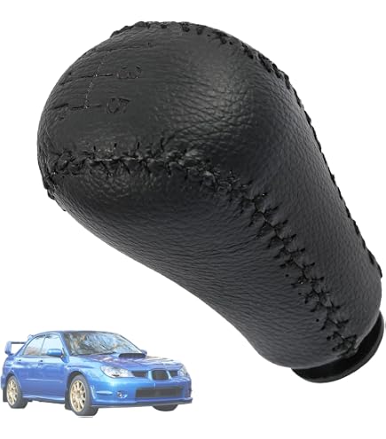 Amazon.com: Subaru 1997-2006 Subaru Gear Leather Shift Knob 5